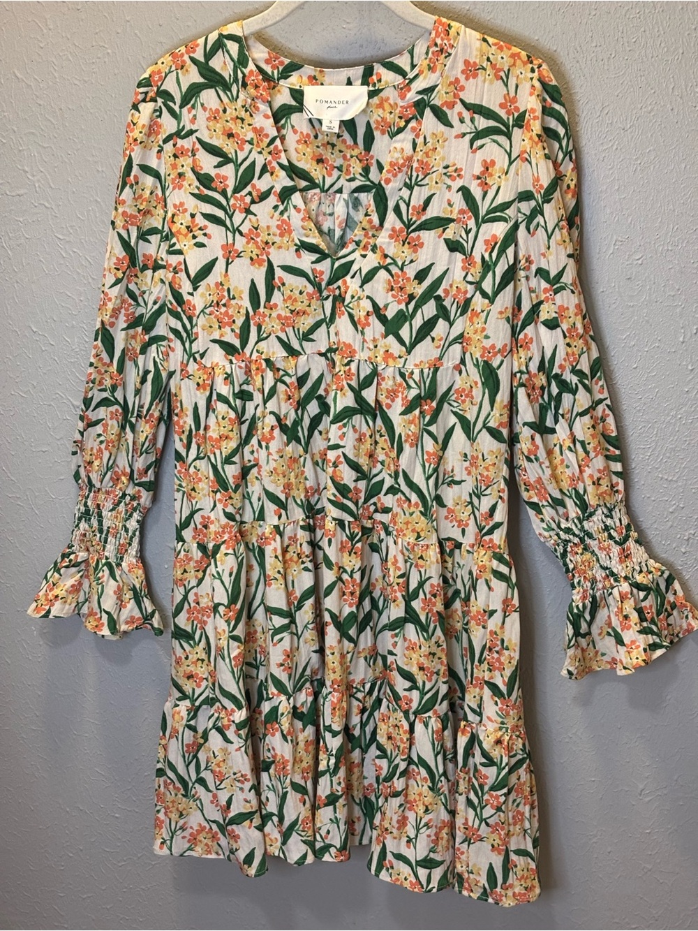 Tuckernuck Pomander Place Bermuda Blossom Floral Kenzo Dress Women’s Size Small